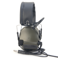 Casque de communication tactique ZTAC C3 à double prise, protection auditive électronique, réduction du bruit, casque Z127