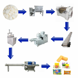Multifunctional New Laundry Soap Production Machinery PLC <b>Engine</b> Motor High Quality 300/500kg/h Capacity CE Certified Easy - Product Image 4