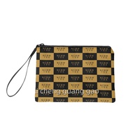 Porte-monnaie de voyage portable de haute qualité, personnalisé, avec design NCBW100 Sisters Alphabet Grec et porte-carte d'identité