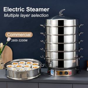 Vaporiera commerciale per gnocchi pentola per cottura a più strati pentola per pentole elettrica da cucina a vapore - Product Image 6
