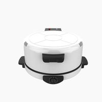 3 In 1 Multifunktion ales Kochen Elektrischer arabischer Brotback automat Pizza hersteller 40cm