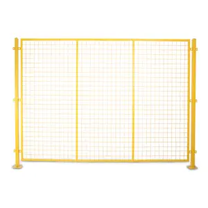 removable Fencing Temporary Removable Galvanized fence workshop warehouse separation fence