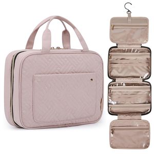 Trousse de Toilette de <span class=keywords><strong>Voyage</strong></span> Suspendable avec Crochet, Résistante à l'Eau, pour Maquillage et Cosmétiques, Organisateur de <span class=keywords><strong>Voyage</strong></span>, Conteneur Pleine Taille pour Articles de Toilette - Product Image 6