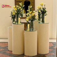 Offre Spéciale : Colonne de Présentation Cylindrique pour Buffet, Présentoir de Mariage, Support de Gâteau, Fleurs, Aliments, Fruits, Piédestal, Colonnes, Accessoire