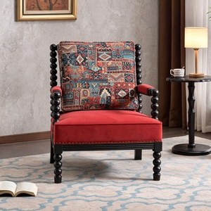 <span class=keywords><strong>Fauteuil</strong></span> de salon moderne en bois massif perlé, fabriqué en Chine, <span class=keywords><strong>pour</strong></span> une personne - Product Image 6