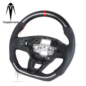 Volant en fibre de carbone compatible avec <span class=keywords><strong>Ford</strong></span> Focus <span class=keywords><strong>ST</strong></span> RS MK2 MK3 MK4 - Product Image 2