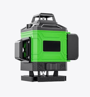 Niveau laser vert multifonctionnel de qualité industrielle 360 4D 16 lignes avec support industriel, entrepôt local européen et livraison directe
