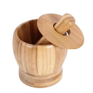 Outil manuel en bambou pour écraser l'ail, écraseur d'ail, bricolage à domicile, Dao Garlic Nanzhu, pot de cuisine pour l'ail, mortier, outils pour fils - Product Image 1