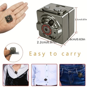 Mini Cámara Deportiva <span class=keywords><strong>SQ8</strong></span> con Visión Nocturna IR, Videocámara DV, Cámara Pequeña de Alta Definición con Visión Nocturna - Product Image 3