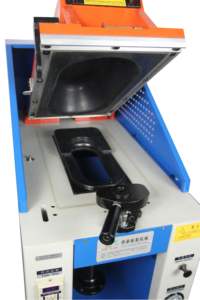 Machine à presser les semelles de chaussures à haute efficacité, machine à fabriquer des chaussures, <span class=keywords><strong>prix</strong></span>, pression d'air, station unique, type manuel, machine à presser les semelles - Product Image 3