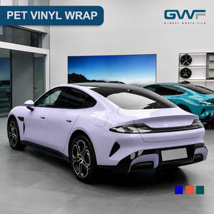 Film adhésif pour voiture en PVC Chameleon PET Misty Purple changeant <span class=keywords><strong>de</strong></span> couleur, finition brillante, transparent, disponible en plusieurs couleurs tendance - Product Image 2
