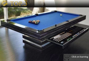 Table <span class=keywords><strong>de</strong></span> <span class=keywords><strong>billard</strong></span> professionnelle <span class=keywords><strong>de</strong></span> qualité supérieure 2024 avec coussin en ardoise et design <span class=keywords><strong>de</strong></span> mobilier intelligent <span class=keywords><strong>pour</strong></span> une utilisation familiale - Product Image 2