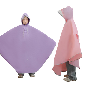 Capa Impermeable Ecológica de EVA <span class=keywords><strong>para</strong></span> Niños, con Espacio <span class=keywords><strong>para</strong></span> Mochila Escolar, <span class=keywords><strong>para</strong></span> Actividades al Aire Libre y Escolares - Product Image 4