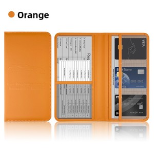 Étui de permis de conduire en cuir PU bon marché à la mode pour immatriculation de voiture - Product Image 6