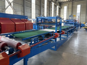 Bom Preço 50/150mm Cold Room Rock Wool/EPS Sandwich Panel Linha de Produção para Steel <span class=keywords><strong>Structure</strong></span> Building - Product Image 6