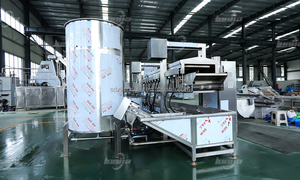 Chất lượng tốt chuối chuối chip chifle Donut <span class=keywords><strong>Fryer</strong></span> máy tự động sâu <span class=keywords><strong>Fryer</strong></span> đậu xanh liên tục chiên máy - Product Image 6