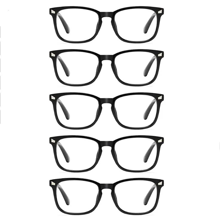 老眼鏡ブルーライトブロッキングフィルターUV光線グレアコンピューターリーダーファッションオタク眼鏡女性男性