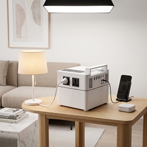 Générateur d'énergie portable d'extérieur CY‑300W‑01, 300W, plusieurs interfaces de charge, corps compact, pour la pêche, les pique-niques, les travaux sur le terrain - Product Image 1