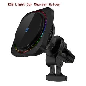 Ensemble cadeau d'entreprise ventilateur de refroidissement Peltier refroidisseur radiateur Cargador Inalmbrico Magntico Para Auto voiture support de chargeur sans fil personnalisé - Product Image 3