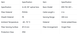 Capteurs optiques Balluff BFO d'origine neufs, BFO000E Fiber D22-LAH-ZB-EAK-10-02 BFO000C - Product Image 4