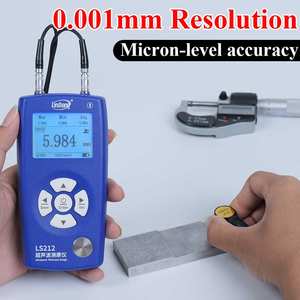 เครื่องวัดความหนาอัลตราโซนิก LS212 วัดวัสดุได้ 0.8-350 มม. ความละเอียดสูงสุด 0.001 มม. ปรับค่าเกนอัตโนมัติได้ - Product Image 6