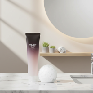 Haruharu Wonder Black Rice Triple AHA Gel de limpieza suave 100mL Limpiador facial de alta calidad - Product Image 3