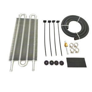Pièces <span class=keywords><strong>de</strong></span> modification automobile : Condenseur <span class=keywords><strong>de</strong></span> climatisation à tubes, <span class=keywords><strong>Radiateur</strong></span> refroidisseur d'huile à ailettes (4, 6, 10 rangées d'ailettes) OLIVER Compatible - Product Image 2