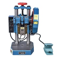 Presse à poinçonner électrique de table compacte 0,5/1/2T, automatique, à double colonne, pour tôles métalliques, avec pédale