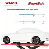 SmartSafe WA613 Aligneur de roues 3D sans fil, hydraulique à quatre cylindres, installation facile, alignement de précision, écran LED, 200 tr/min