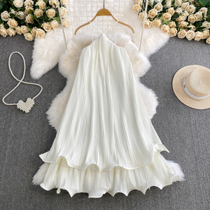 slim fit dress slacks All Saints White Flowy V-Neck Maxi Dress main image 1