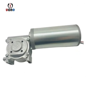 12V/24V Small Smart Brush Induction Door Opening <b>Motor</b> Speed <b>Control</b> Electric European-style Hollow Worm Gear DC Micro <b>Motor</b> - Product Image 5