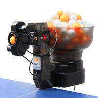 Robot de tennis de table, machine à balles de ping-pong, lance des balles de ping-pong de 40 mm conformes aux règles, machine de tennis de table automatique pour l'entraînement