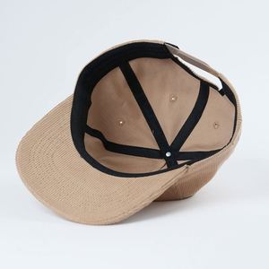 Gorras de Cinco Paneles de Calidad con Visera Ligeramente Curvada, Sin Estructura, para Hombre y Mujer, Nueva Moda, Logotipo Bordado, Venta al Por Mayor - Product Image 4