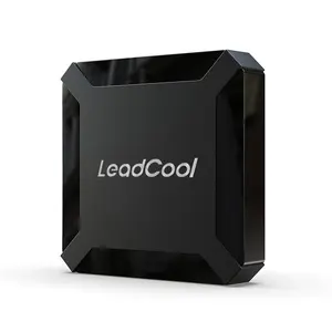 새로운 Leadcool 안드로이드 10 스마트 TV IPTV 셋톱 박스 H313 FHD HDR 4K 스크린 TV 박스