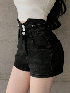 Shorts <span class=keywords><strong>en</strong></span> jean pour femme - Product Image 3