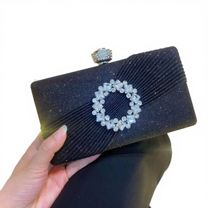 New Cross-border Foreign Trade Super Flash Birthday Wedding Dress Celebrity Handheld Evening Bag Night Temperament Tanjing - Product Image 1