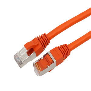 24awg 4P <span class=keywords><strong>Cat</strong></span> <span class=keywords><strong>6</strong></span> blindado <span class=keywords><strong>S</strong></span>/<span class=keywords><strong>FTP</strong></span> LAN Patch Cord Cables de comunicación para una transmisión eficiente - Product Image 3