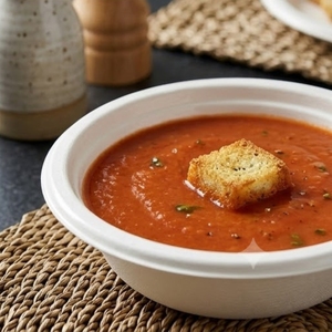 Tazón para Sopa de Bagazo CANEX Ecológico de 8 oz, Contenedor de Alimentos Desechable, Biodegradable, Libre de Plástico y Compostable - Product Image 4