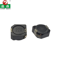 Inducteur de puissance SMD blindé moulé 4.7uH 47uH 100uH 330uH à courant élevé avec noyau en ferrite, disponible en OEM