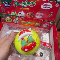 Jouets Squishy Noël 2026 : Monstres Visage de Chien en TPR, Jouets Sensoriels Anti-Stress à Presser, Cadeaux de Noël pour Enfants