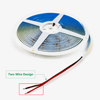 Kit de bandes LED intelligentes 5-en-1, bande LED RGB à température de couleur réglable, avec alimentation, contrôleur et télécommande pour la décoration intérieure