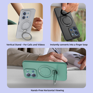 Coque <span class=keywords><strong>de</strong></span> téléphone en TPU souple personnalisée à <span class=keywords><strong>prix</strong></span> fabricant, antichoc, avec anneau <span class=keywords><strong>de</strong></span> charge magnétique sans fil pour Redmi 15C - Product Image 3