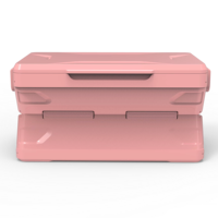 Nouvelle conception KOOLYOUNG 50L/45L, glacière thermique pliable portable imperméable à l'eau avec panneau solaire pour boissons, bière, isolation thermique, pour utilisation en extérieur