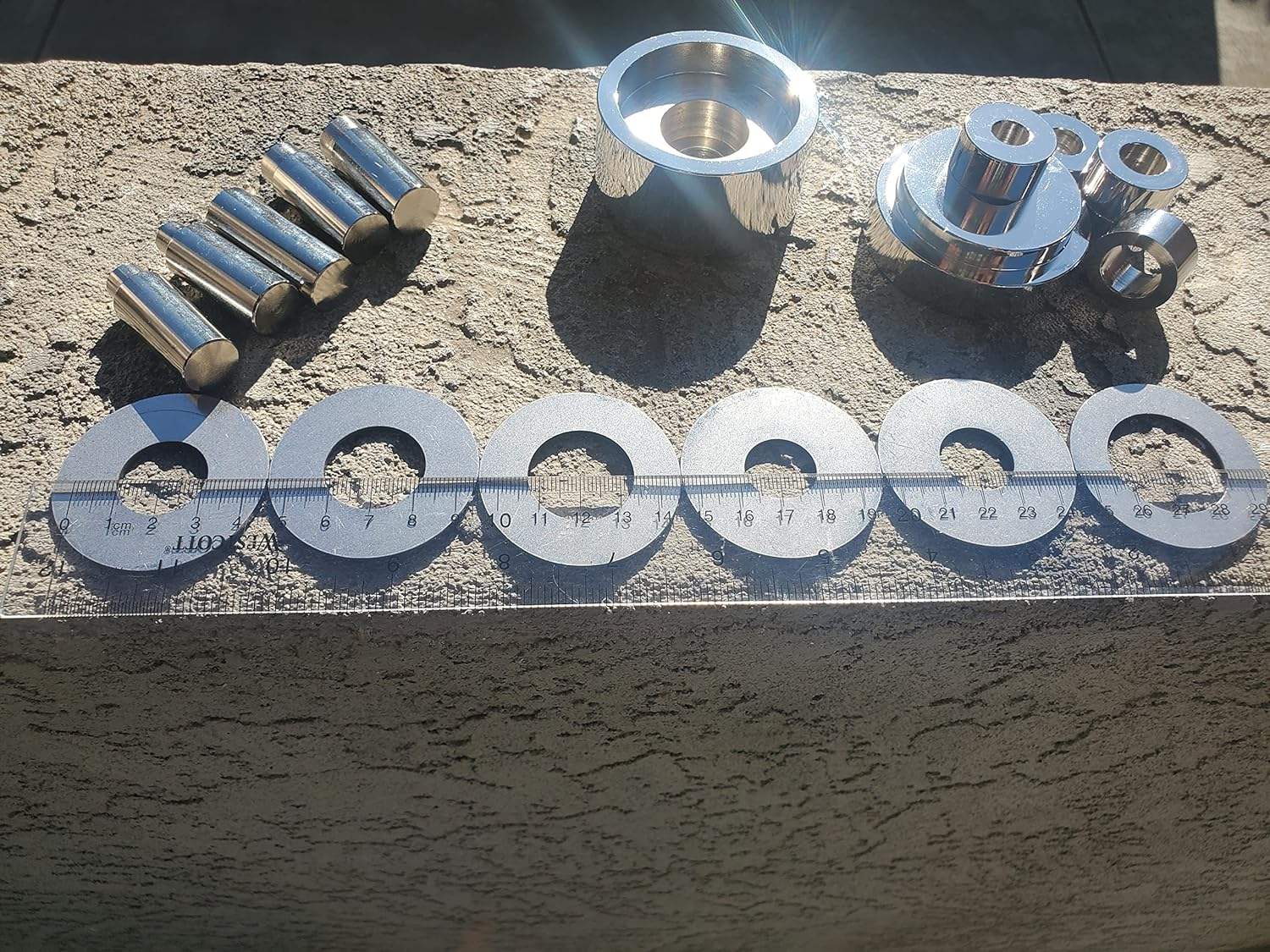 コインリングパンチとスペーサーセット、コインに穴を開ける、ジュエリー作りツール、5パンチコインリング作りツール| Alibaba.com