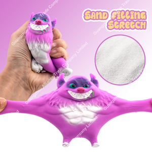 TPR gomma sabbia riempita tratto di recupero Anti-caduta alleviare lo Stress 4 mostro estrusione deformazione giocattoli creativi - Product Image 2