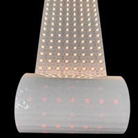Panneau lumineux électroluminescent découpable, feuille LED flexible pour la décoration et le rétroéclairage