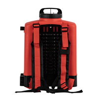 Pulvérisateur à dos 20 L à double buse à double effet pour le contrôle des incendies (jet et brouillard)