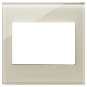 3M Wall <b>Switch</b> Plate White 12.8x11.4x3.3 Cm Hemp Finish - Product Image 1