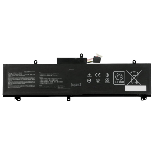 Replacement C41N1837 Battery 15.4V 76Wh for ASUS ROG Zephyrus G15 Series GA502D GA502L GU502GV Notebook Battery High Capacity