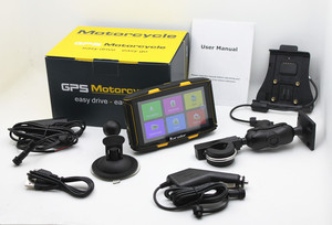 5 pulgadas impermeable navegador GPS tacómetro digital KARADAR MT-5002 digital grabadora de conducción para automóviles y motocicletas - Product Image 6